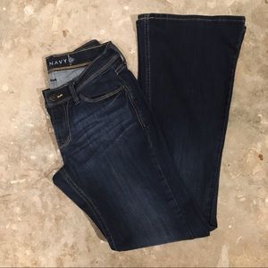 Dark Wash Slim Flare Bell Bottom Jeans Old Navy